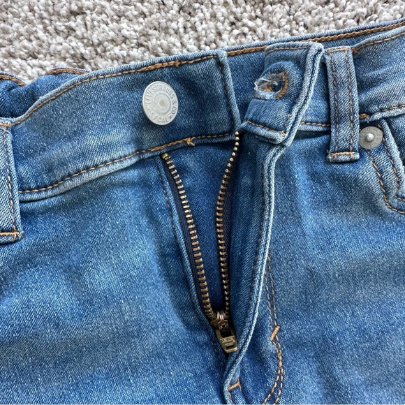 Levi’s 726 Flare Jeans Girls Size 10 Medium Wash Bootcut Denim Mid Rise Classic - Picture 6 of 10